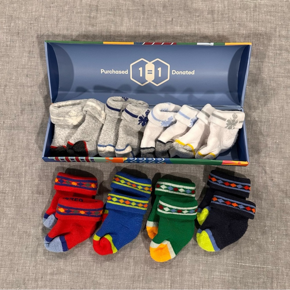 Bombas 0-6M 8-Pack Gift Set